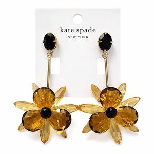 NWT KATE SPADE BLOOMING BRILLIANT DROP EARRINGS